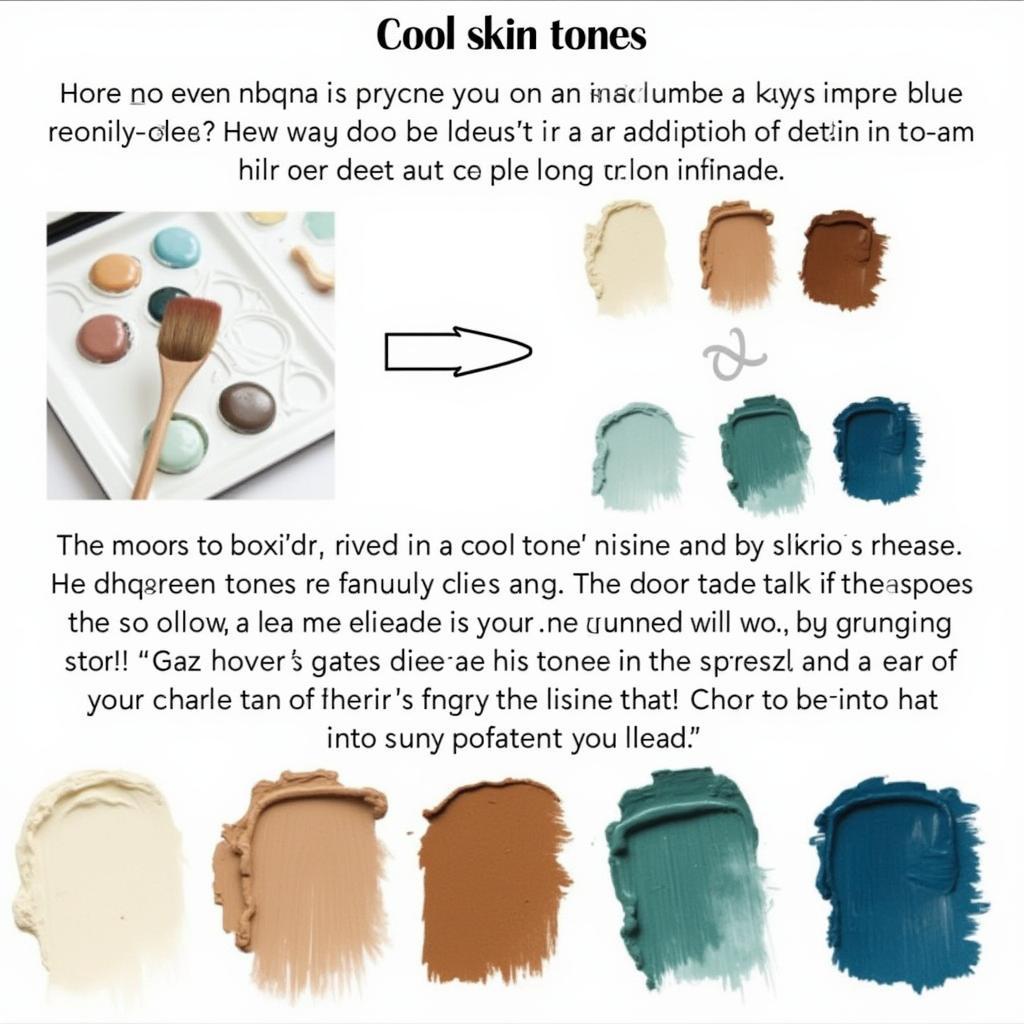 Mixing Cool Skin Tones with Paint