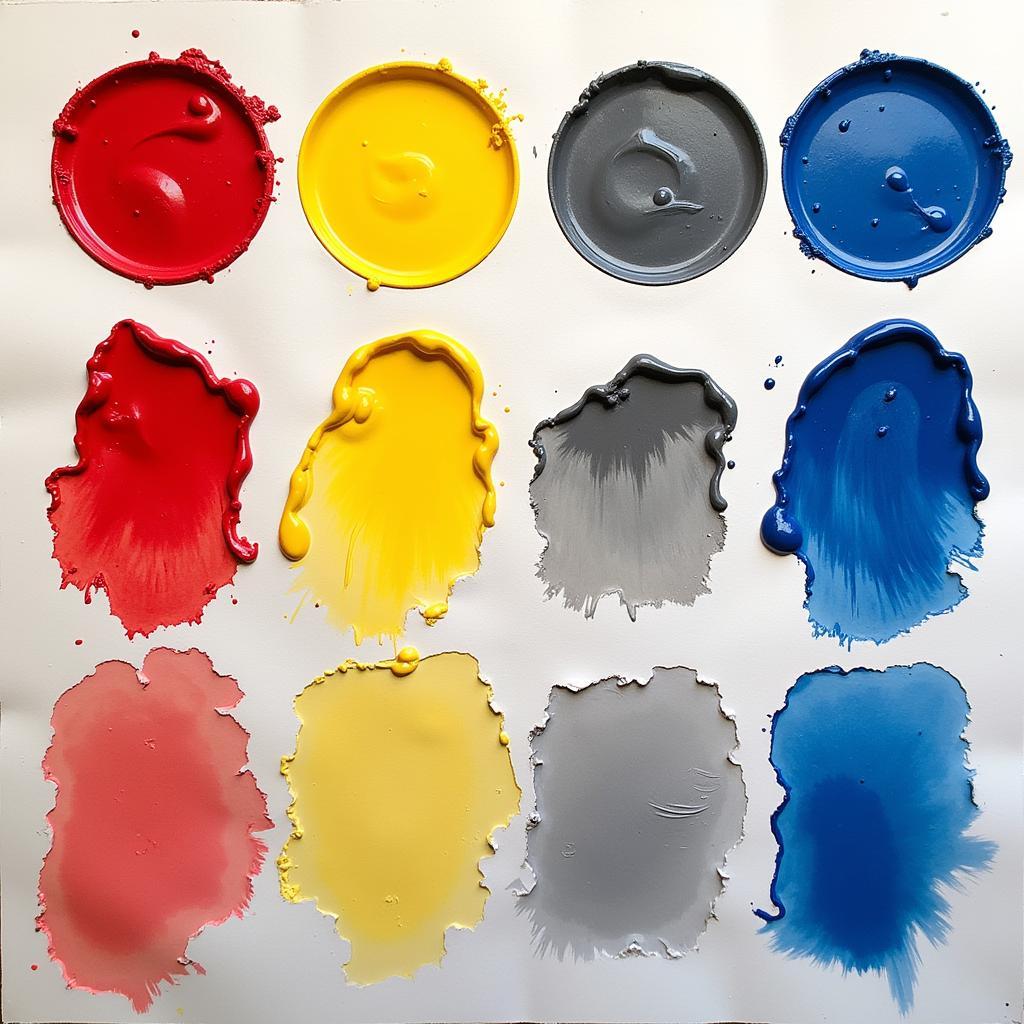 Mixing Primary Colors for Skin Tone