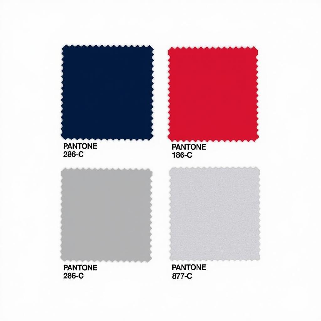 New England Patriots Official Pantone Colors