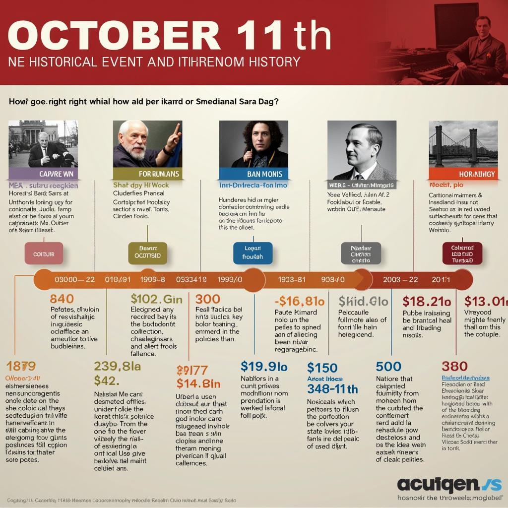 October 11th: Exploring Historical Events and Color Associations