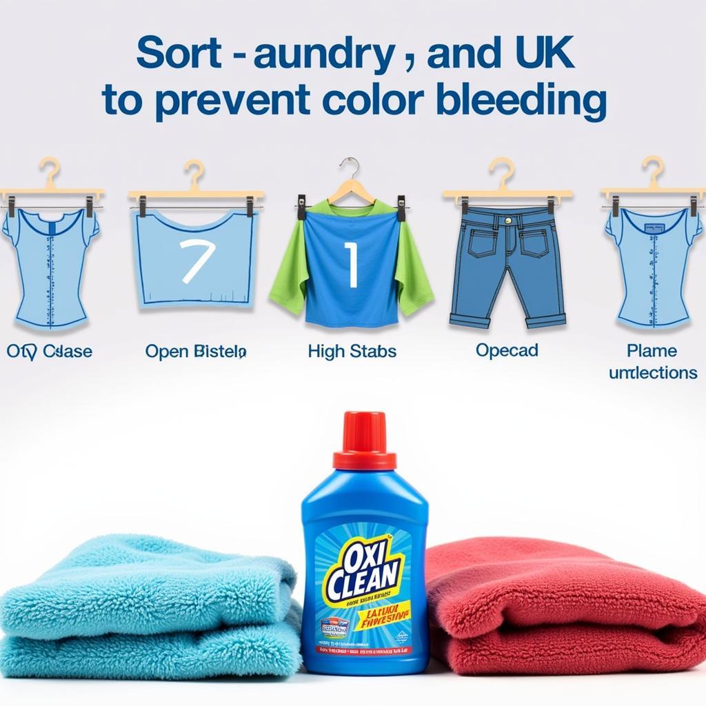 Preventing Color Bleeding with OxiClean