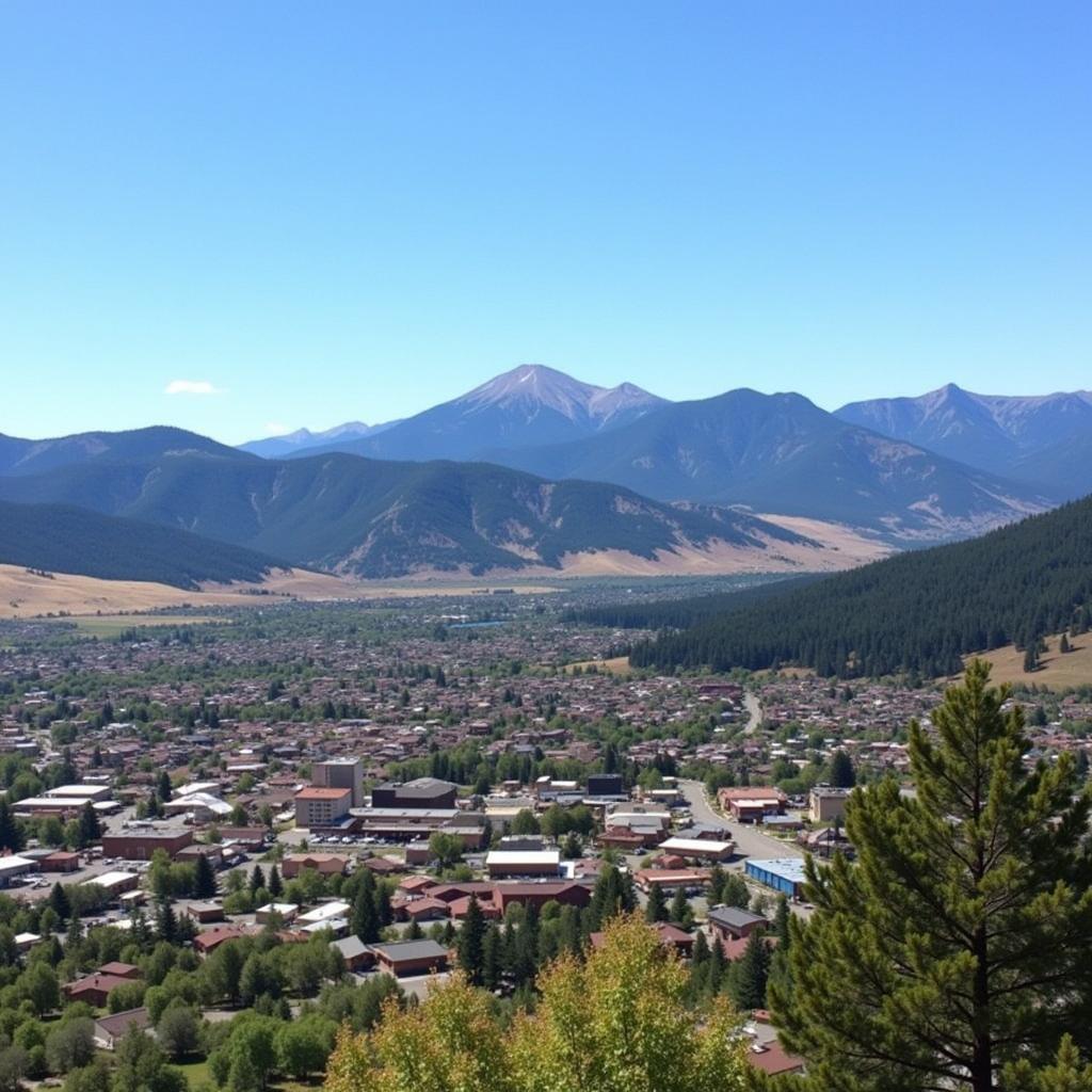 Pagosa Springs Colorado Elevation View