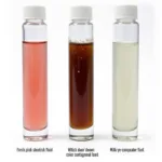 Power Steering Fluid Color Comparison