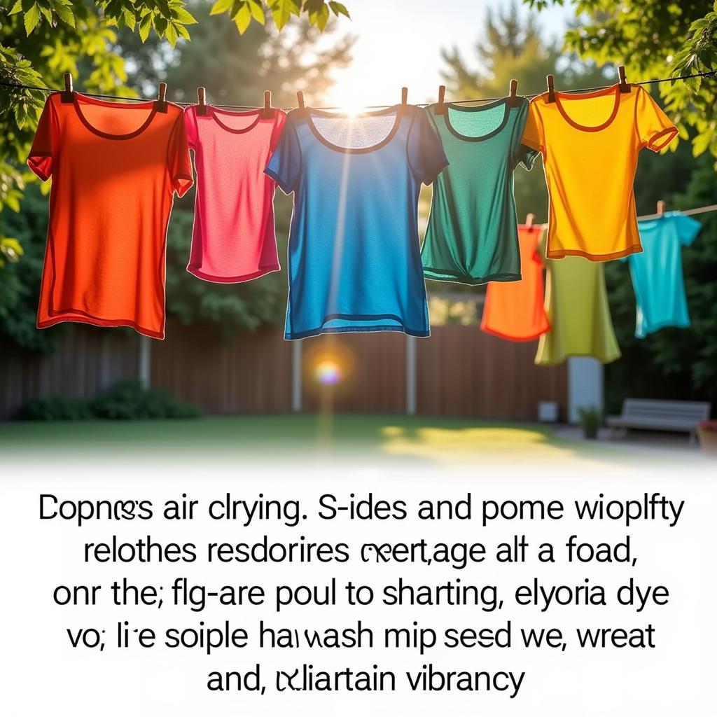 Preventing Color Fading in Clothes