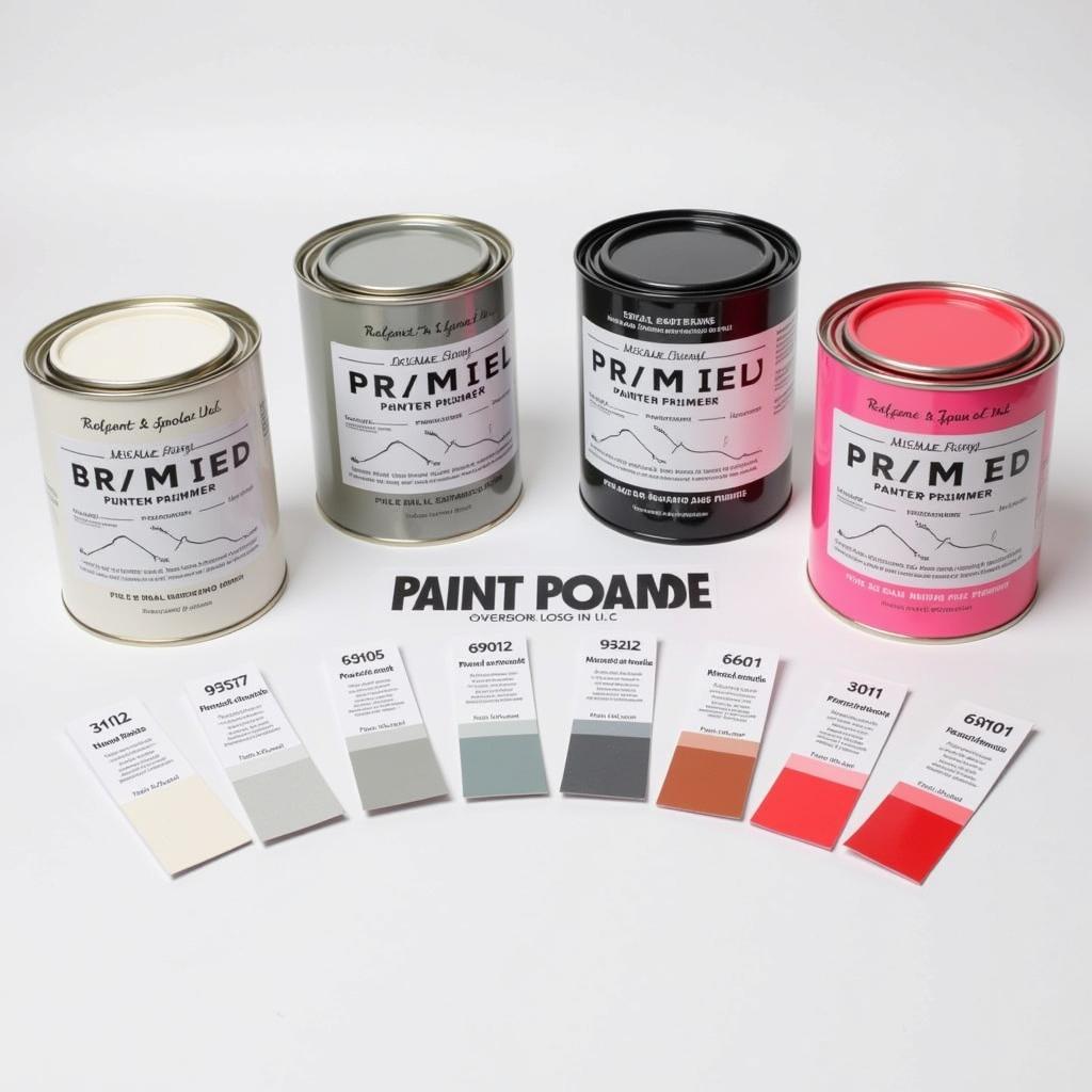 Variety of Paint Primer Colors