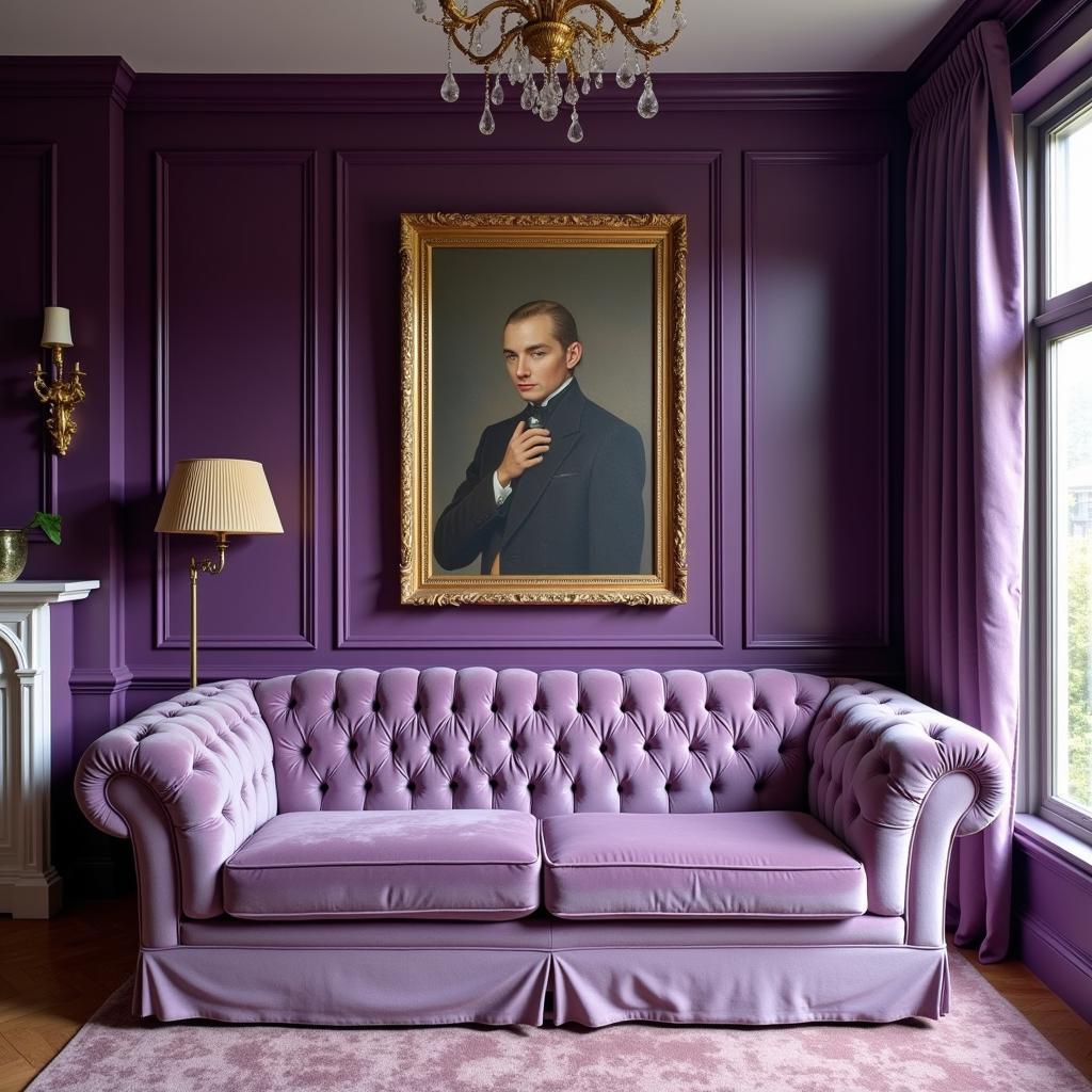 Purple Living Room Decor Ideas