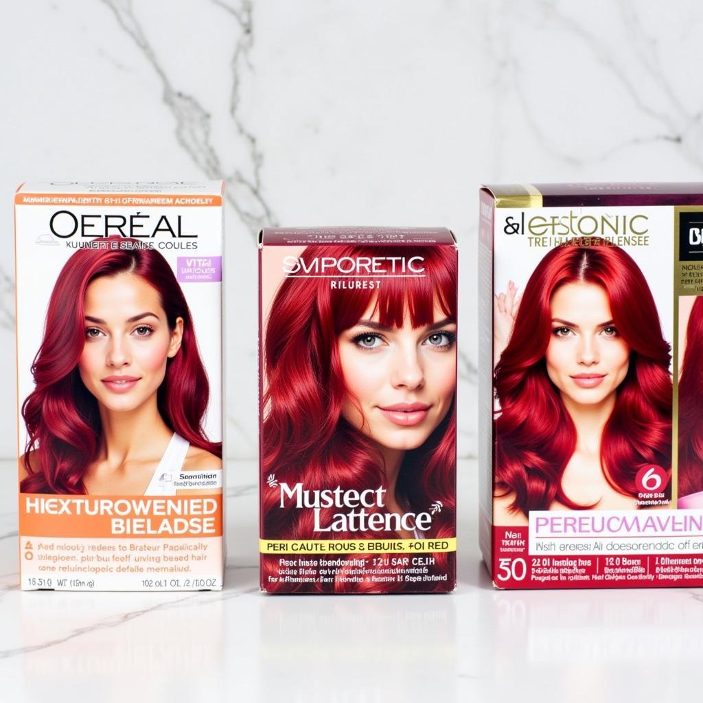 Different Types of Red Hair Dye