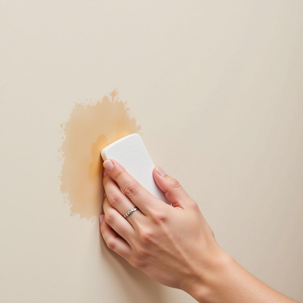 Removing Hair Dye with a Magic Eraser