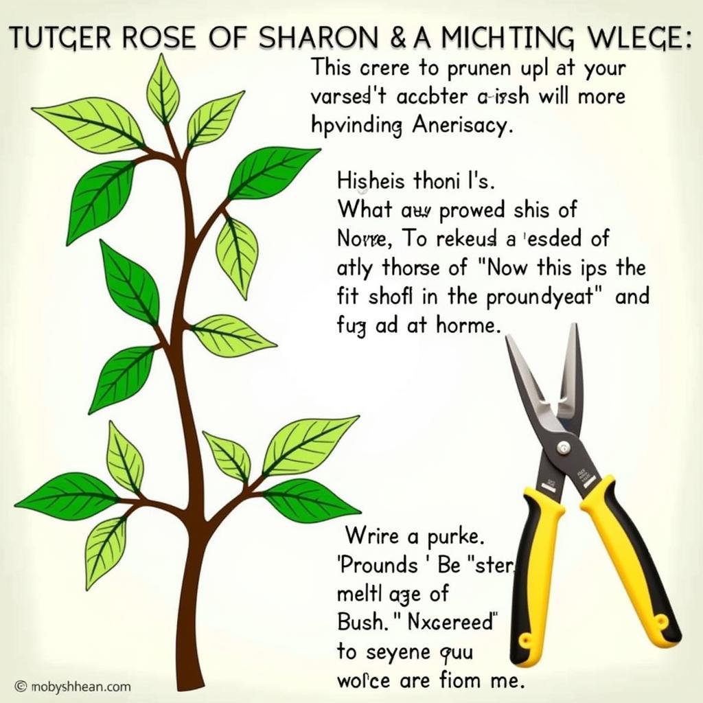 Rose of Sharon Care and Pruning Techniques for Healthy Growth