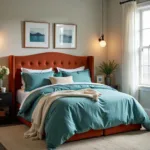 Rust and Teal Bedroom Decor Ideas