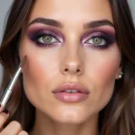 Creating a Smoky Eye Look for Green Eyes