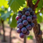 Purple Grapes in Spanish