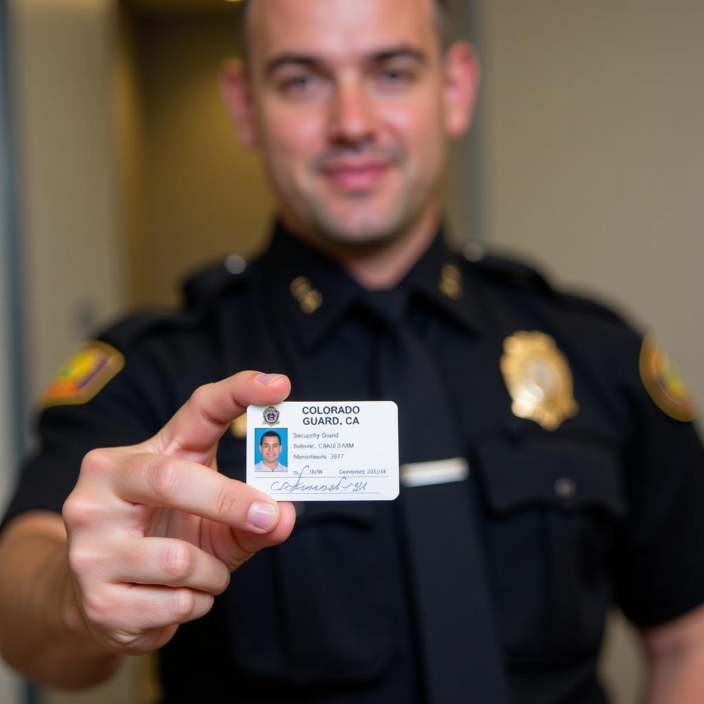 Security Officer with Guard Card