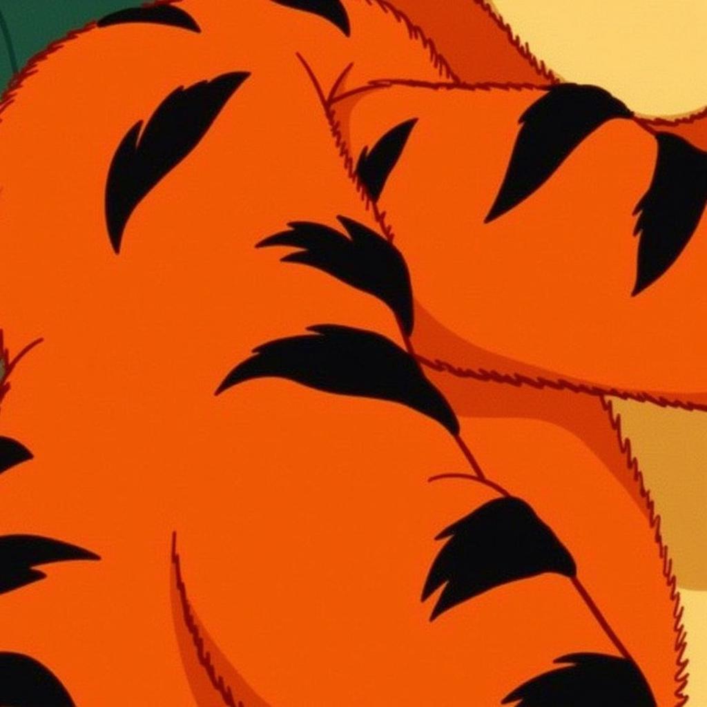 Tigger's Orange and Black Stripes: A Detailed Look