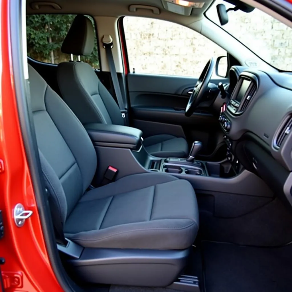 2016 Chevy Colorado Interior