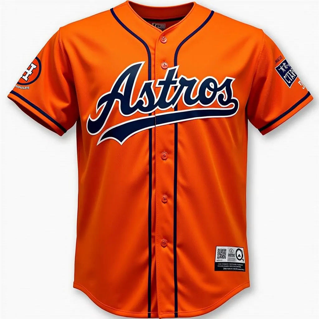 Houston Astros Alternate Orange Jersey