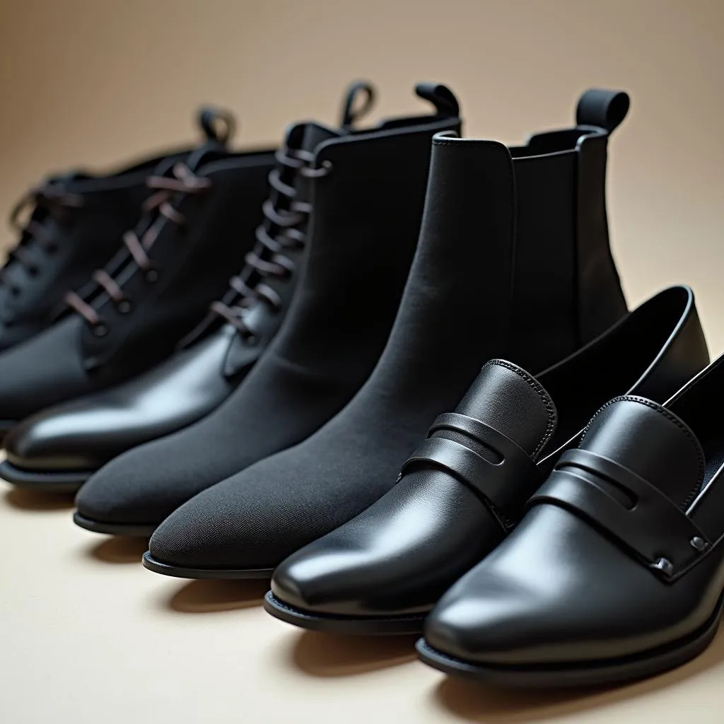 Black shoes for a versatile wardrobe