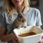 Rabbit with Brown Urine