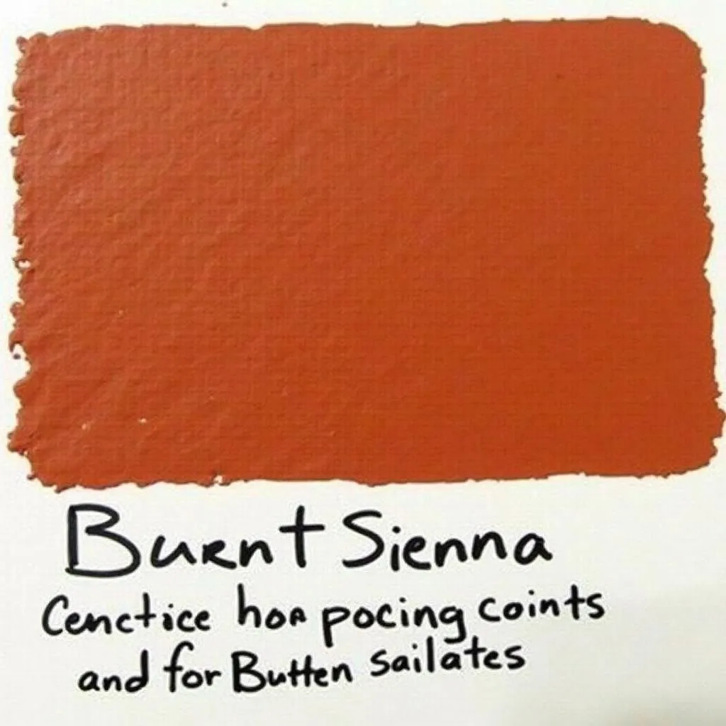 Burnt Sienna Paint