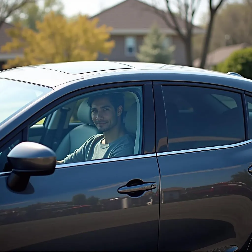 Car with Legal Window Tint