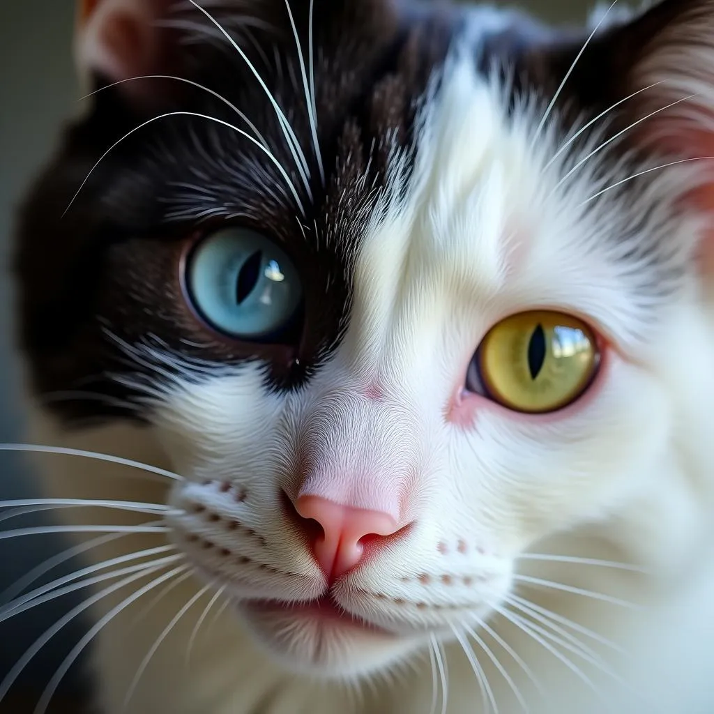 Cat with Heterochromia