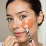 Applying Color Corrector to Dark Spots