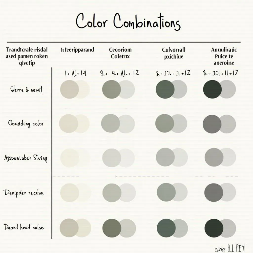 Color Palette Combinations for Interior Design