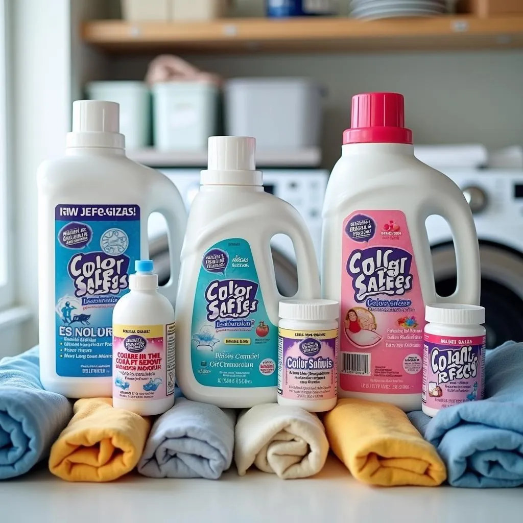 Color-Safe Laundry Detergents and Additives