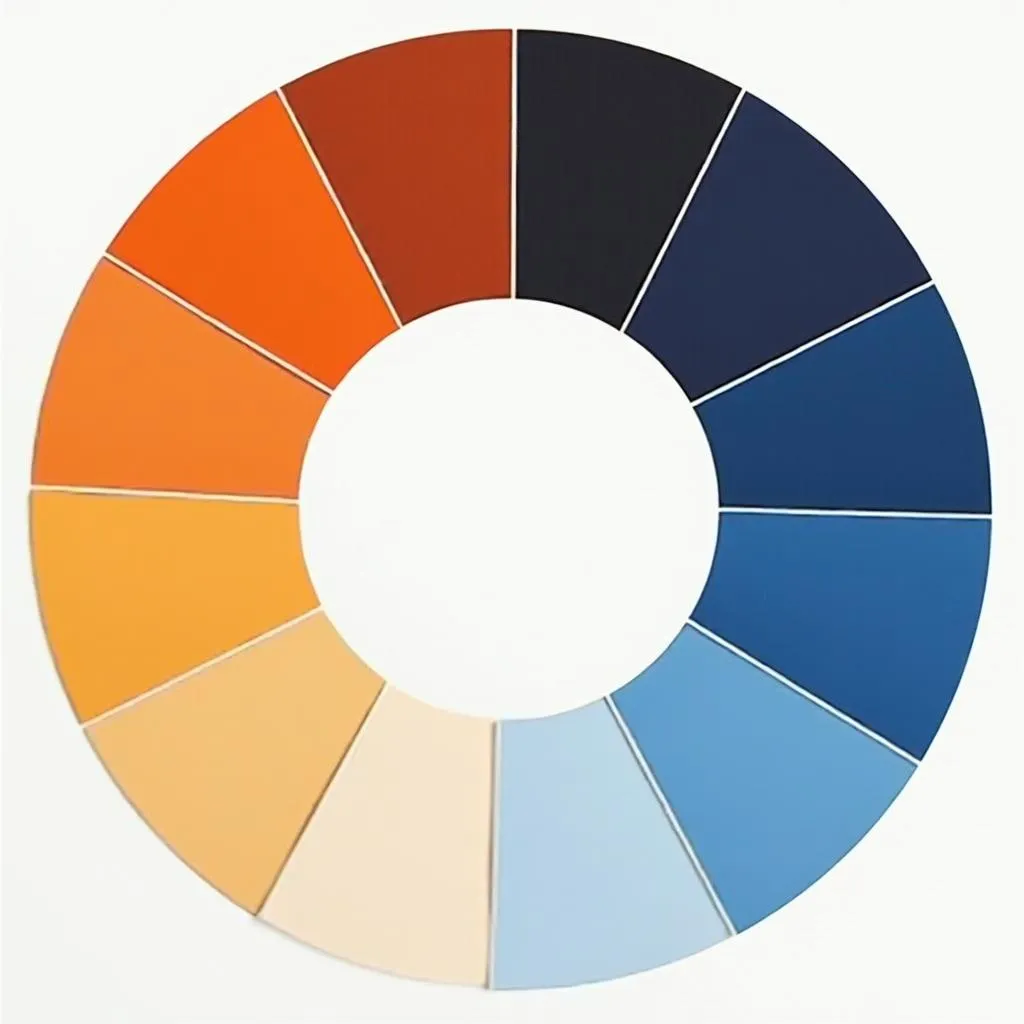 Color Wheel for Neutralizing Orange Hair