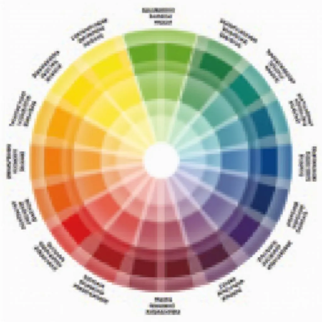 Color Wheel Subtractive and Additive