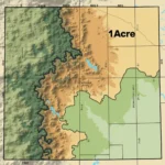 Measuring a parcel of land in Colorado