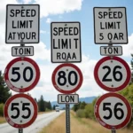 Colorado Speed Limit Signs