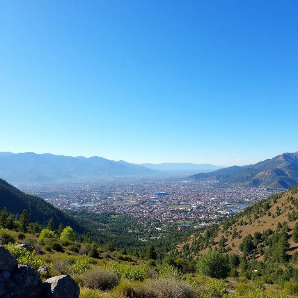 Colorado Springs cityscape