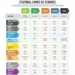 Coolant Color Chart