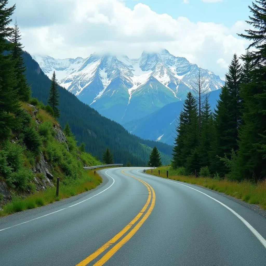 Scenic drive from Denver to Breckenridge