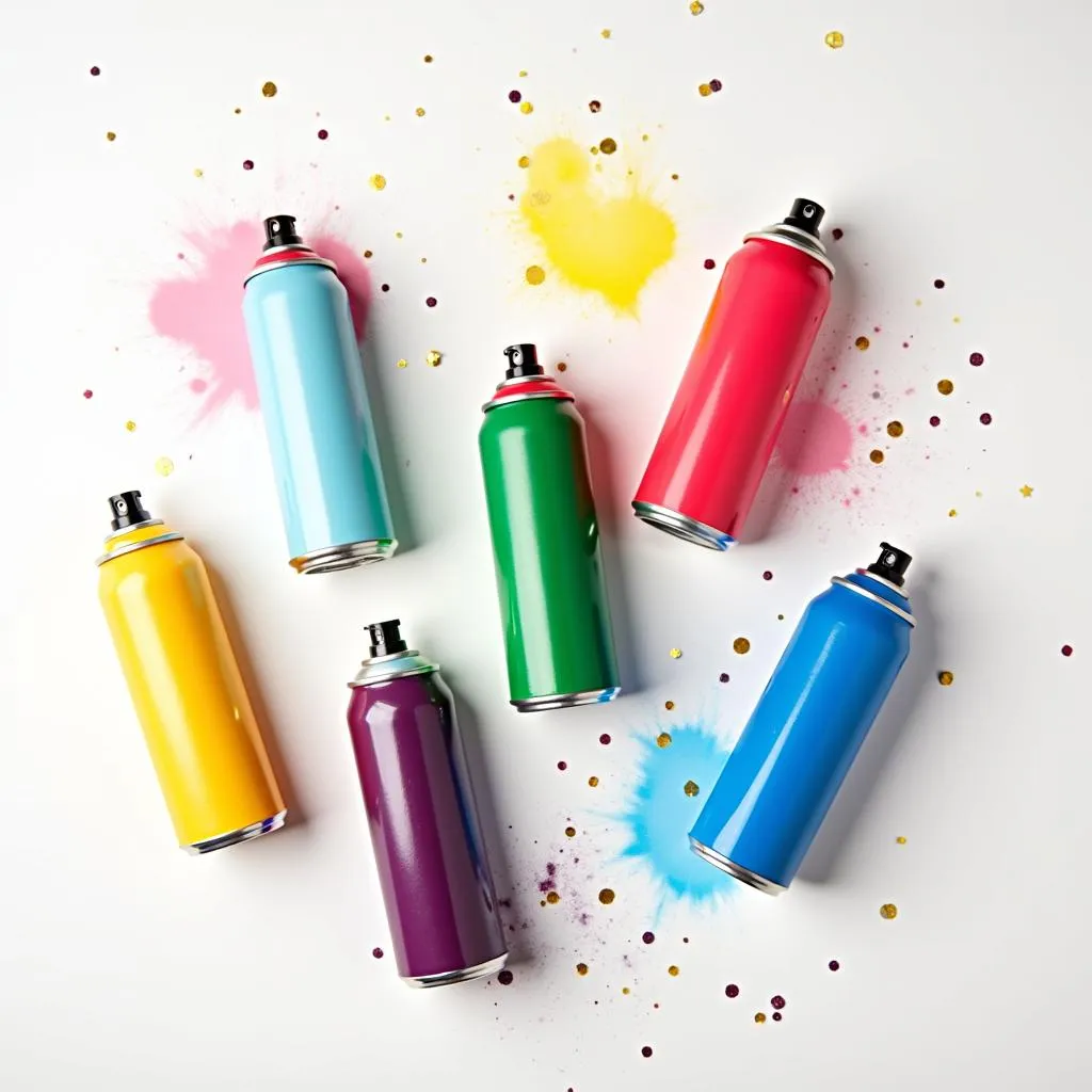 Colorful Hair Sprays