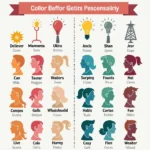 Favorite Color Personality Chart