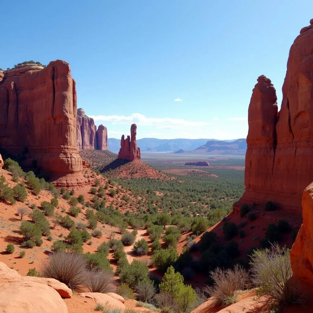 Majestic Red Rock Formations at Garden of the Gods