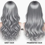 Grey Hair Texture and Porosity