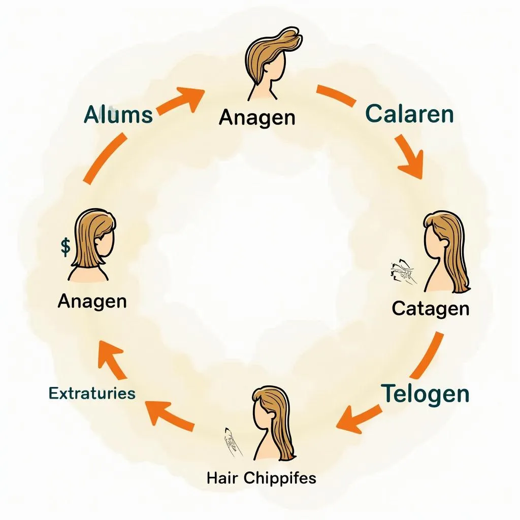 Hair growth cycle after chemotherapy