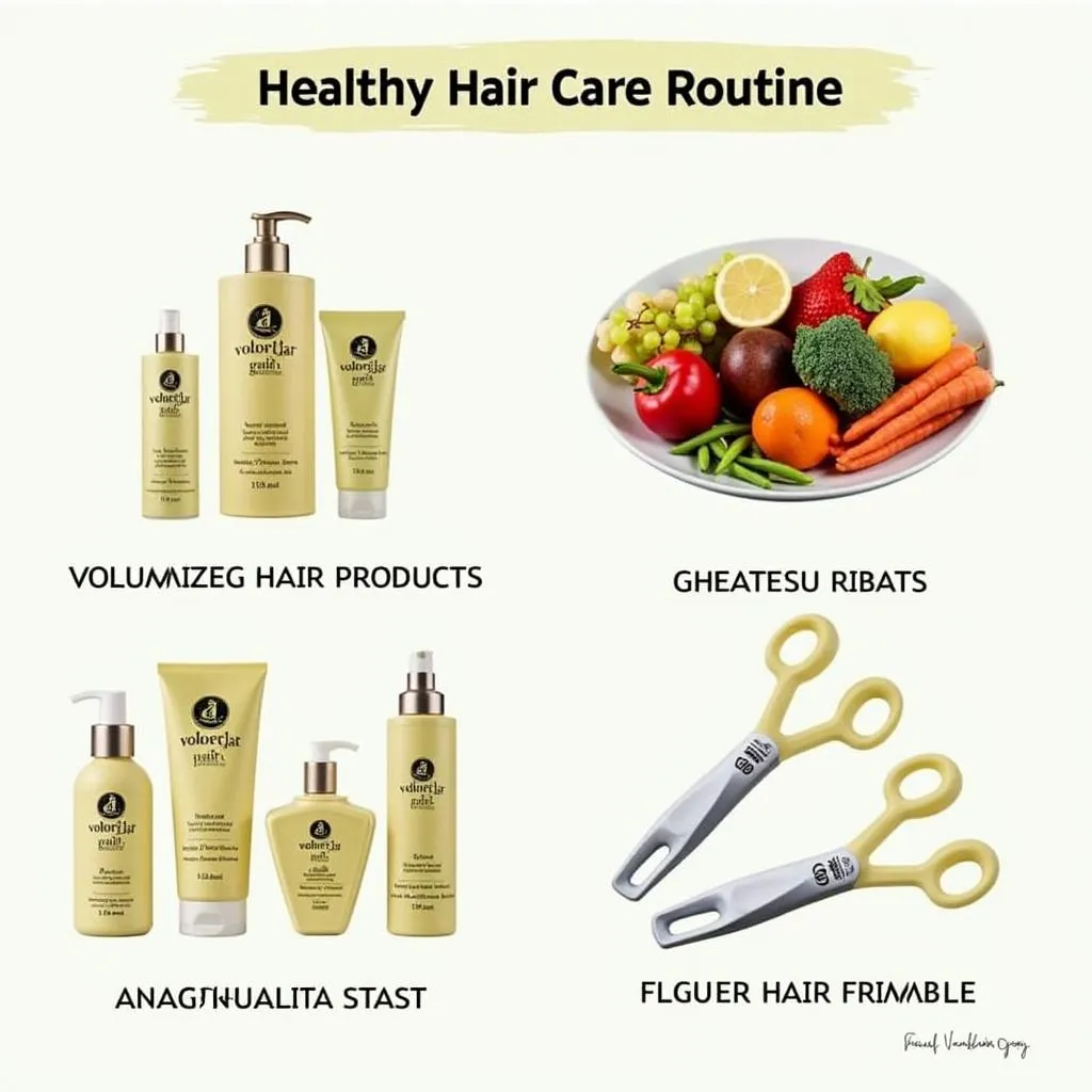 Healthy Hair Care Routine