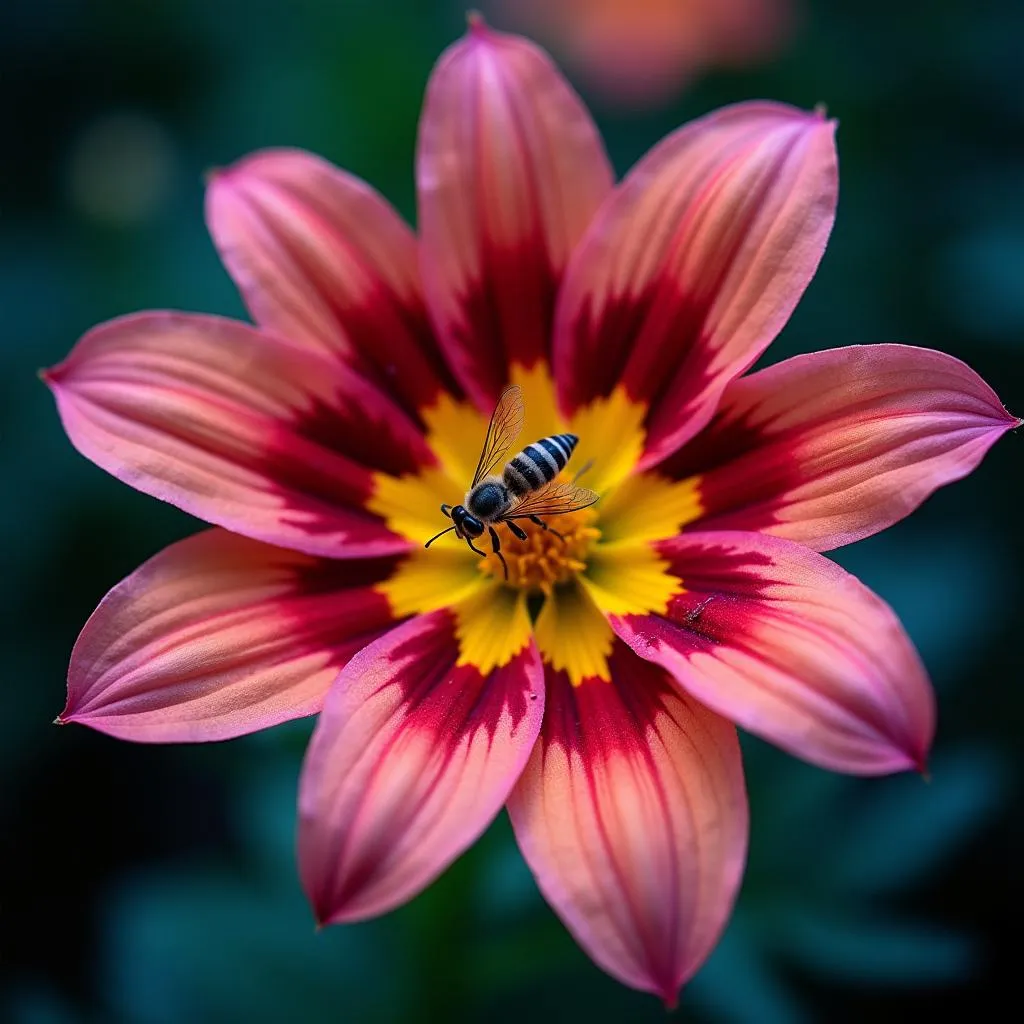 Insects on Flower