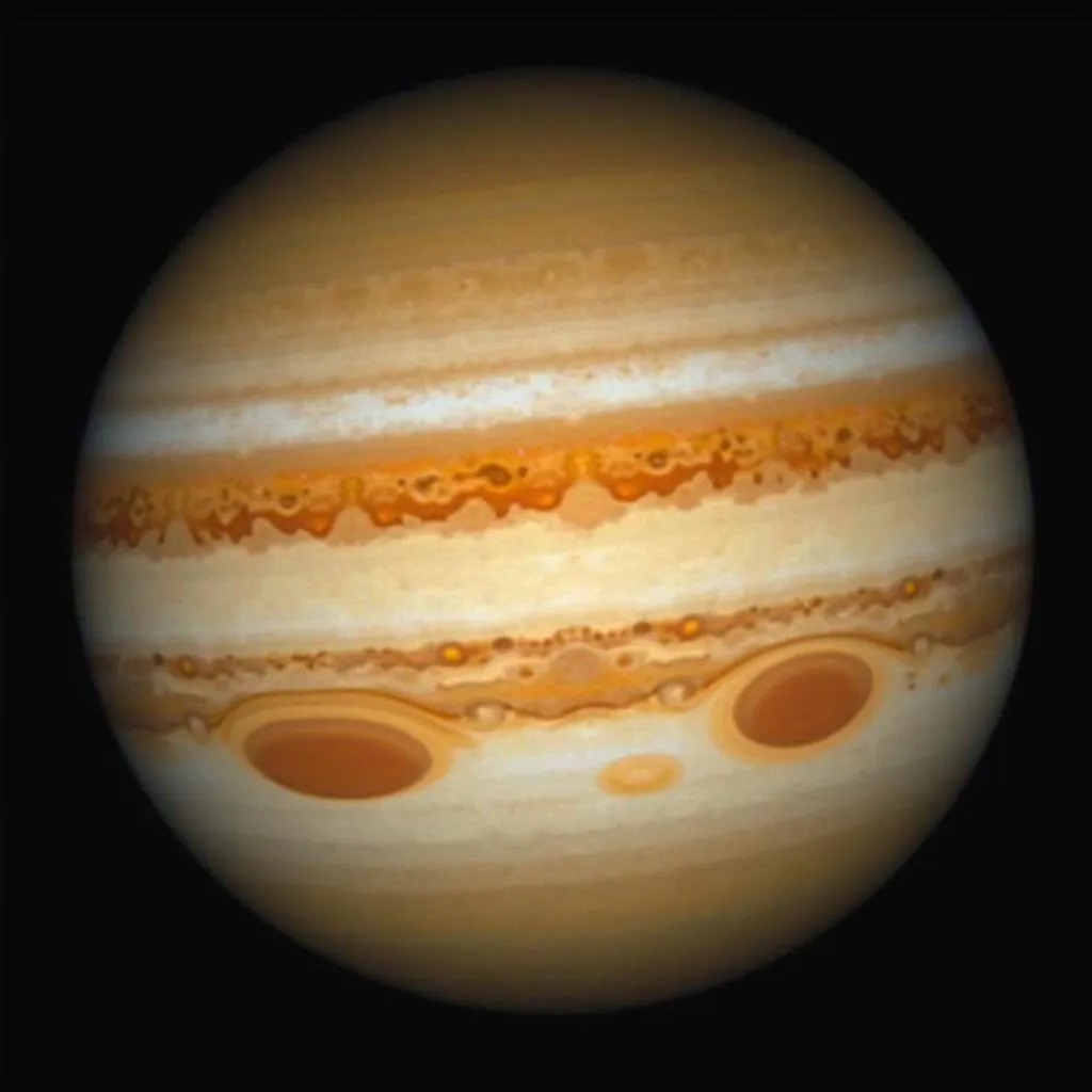 Jupiter with its Great Red Spot