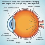 LASIK surgery eye anatomy diagram