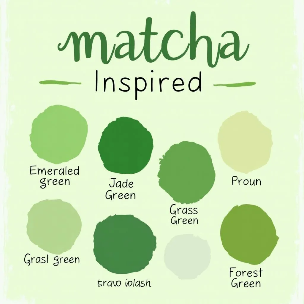 Matcha Color Palette