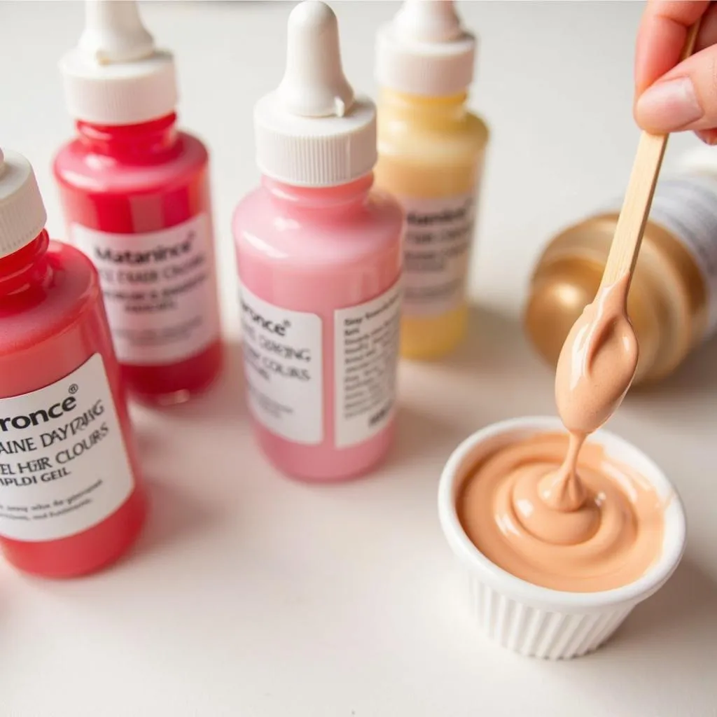 Mixing Food Coloring to Achieve Rose Gold Icing