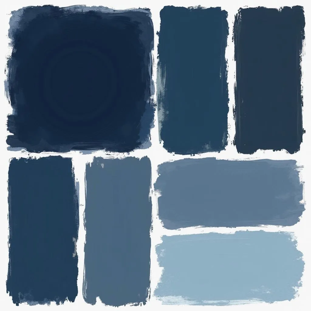 Navy Blue Color Palette