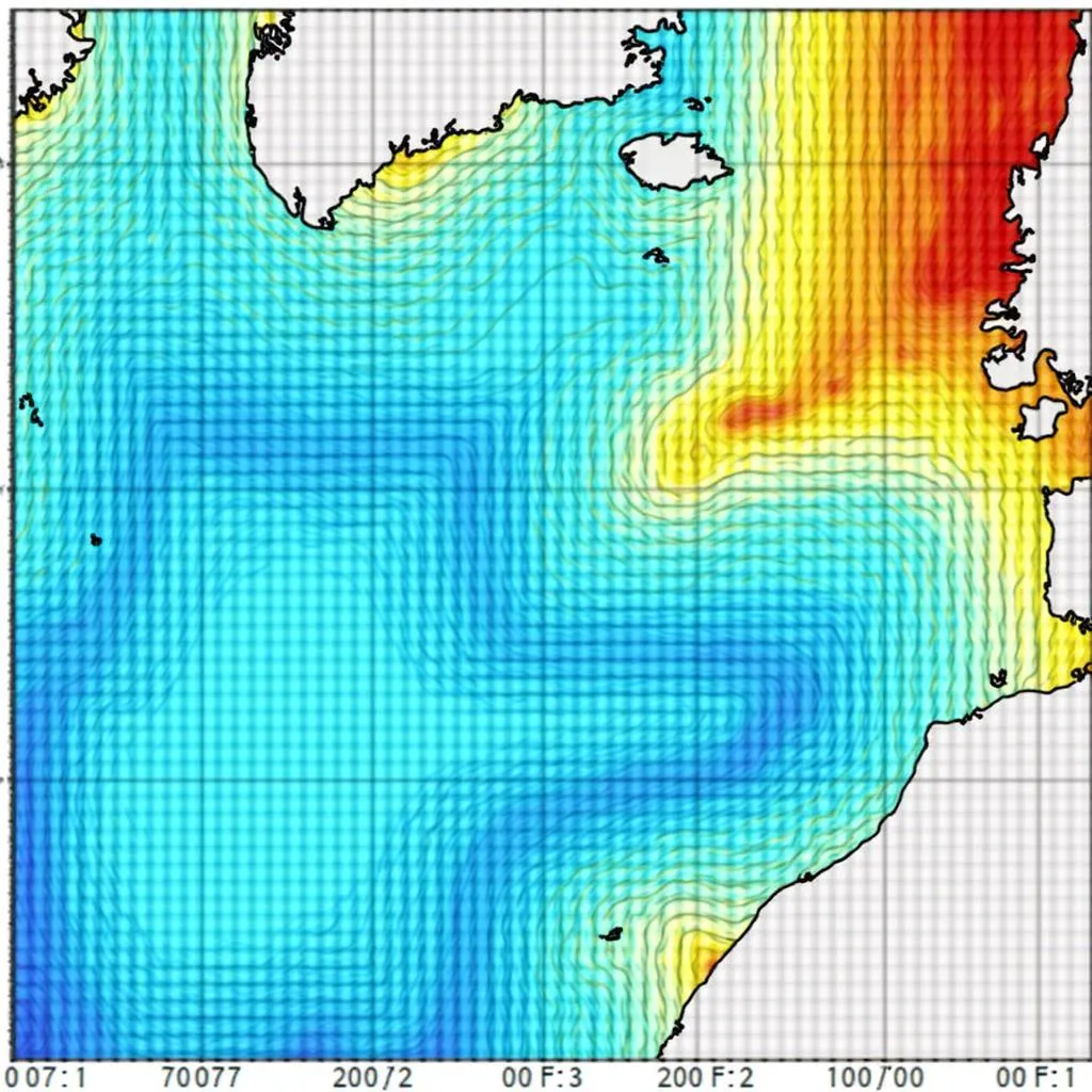 Ocean Current Map