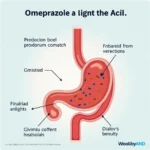 Omeprazole and Stomach Acid Reduction