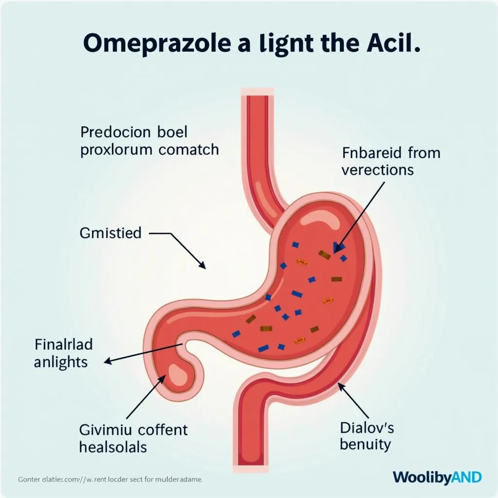 Omeprazole and Stomach Acid Reduction